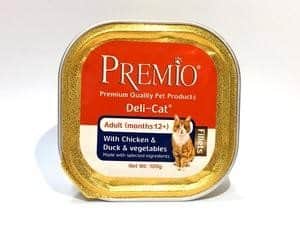 מעדן פרמיו נתחי עוף ברווז וירקות 100 גרם - Premio